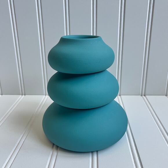 Vintage Sandstone Creations Stacking Candle Set - Postmodern - Picture 1 of 10